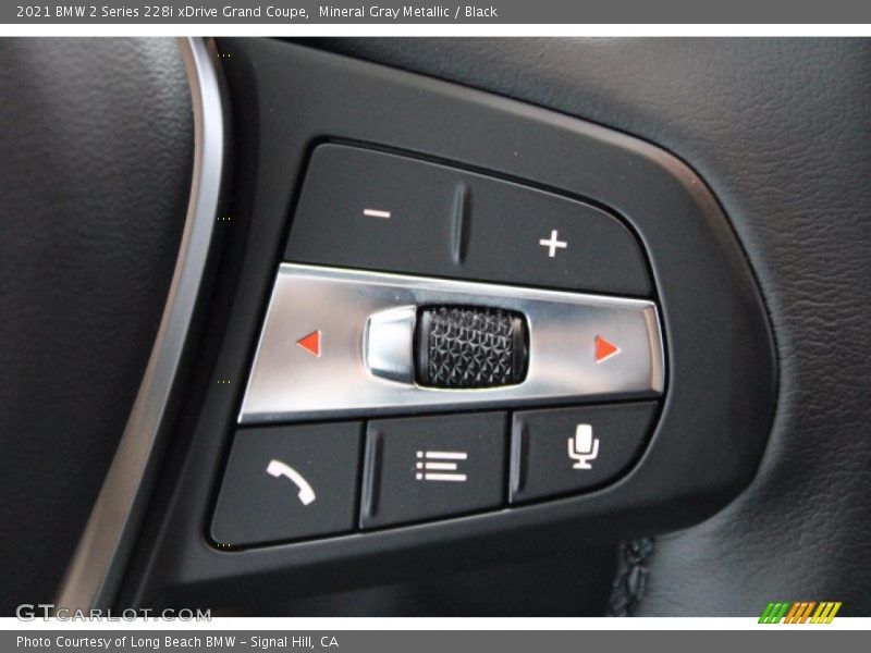 Mineral Gray Metallic / Black 2021 BMW 2 Series 228i xDrive Grand Coupe