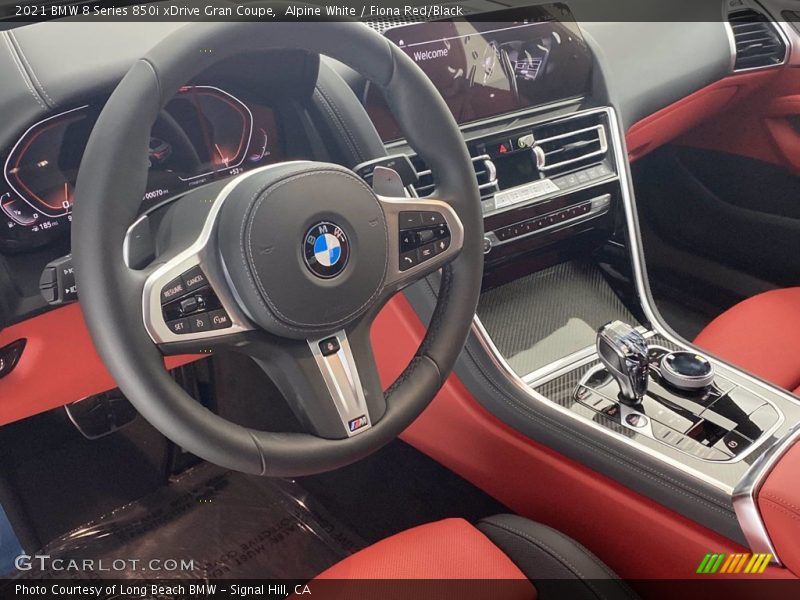 Dashboard of 2021 8 Series 850i xDrive Gran Coupe