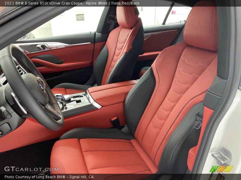 Front Seat of 2021 8 Series 850i xDrive Gran Coupe