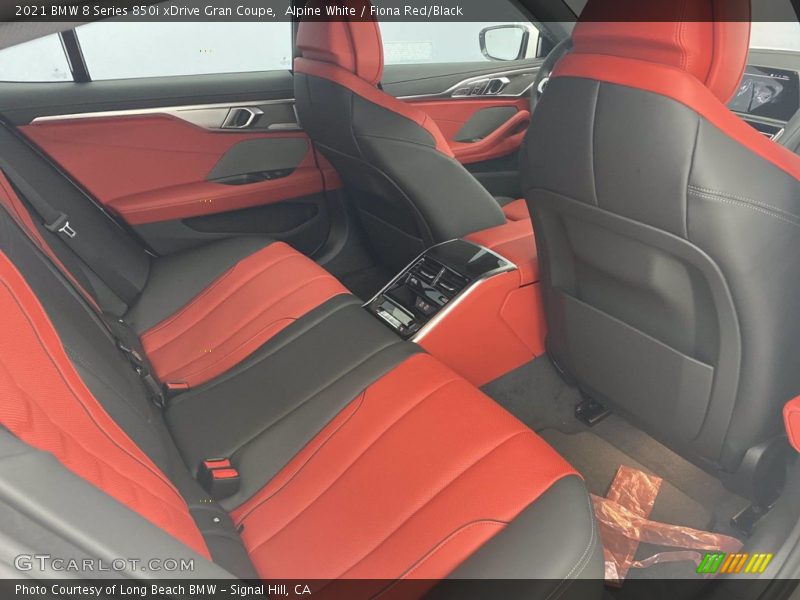 Rear Seat of 2021 8 Series 850i xDrive Gran Coupe