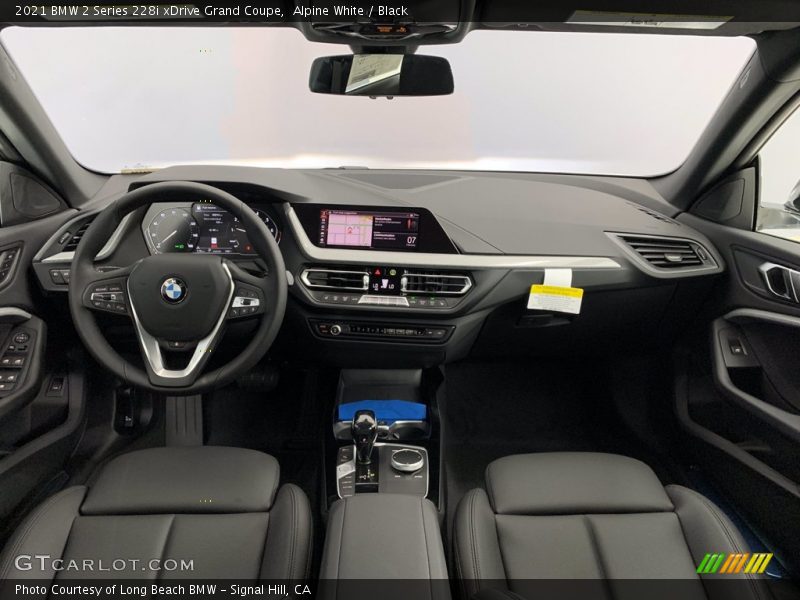 Alpine White / Black 2021 BMW 2 Series 228i xDrive Grand Coupe