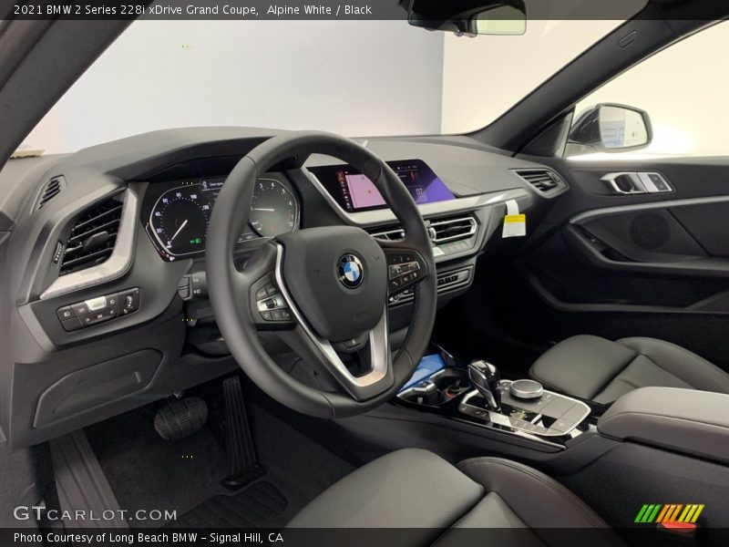 Alpine White / Black 2021 BMW 2 Series 228i xDrive Grand Coupe