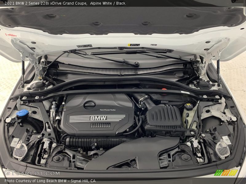 Alpine White / Black 2021 BMW 2 Series 228i xDrive Grand Coupe