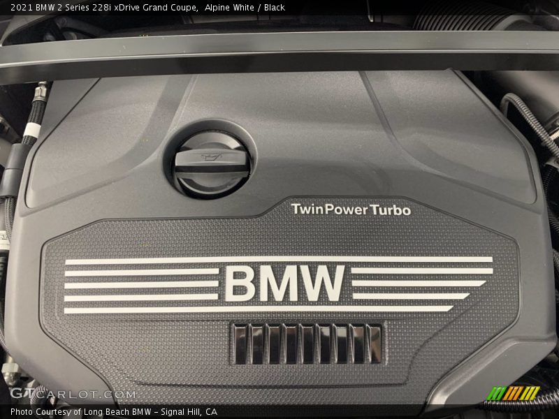 Alpine White / Black 2021 BMW 2 Series 228i xDrive Grand Coupe
