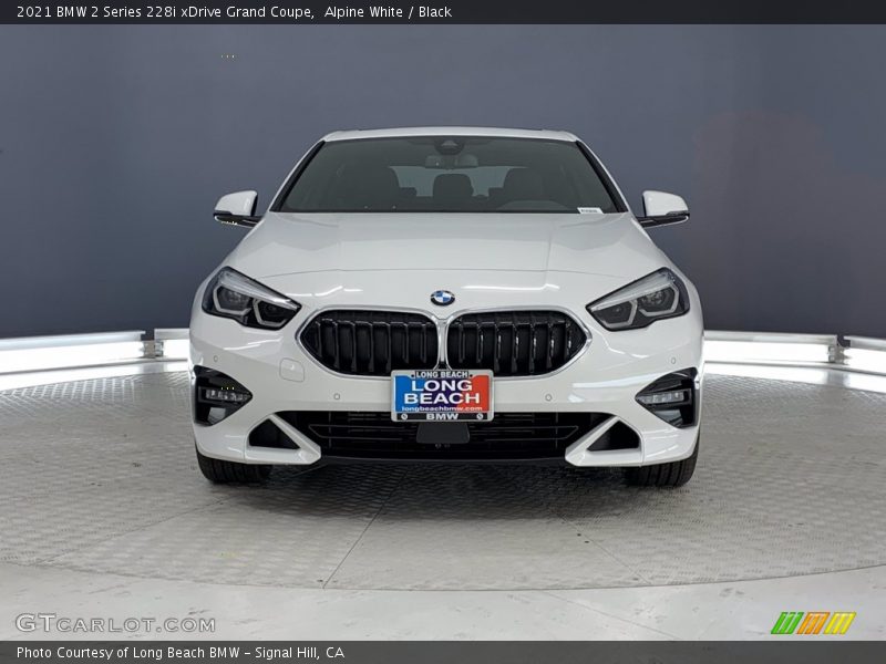 Alpine White / Black 2021 BMW 2 Series 228i xDrive Grand Coupe
