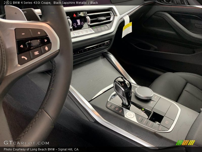 Black Sapphire Metallic / Black 2021 BMW 4 Series 430i Coupe