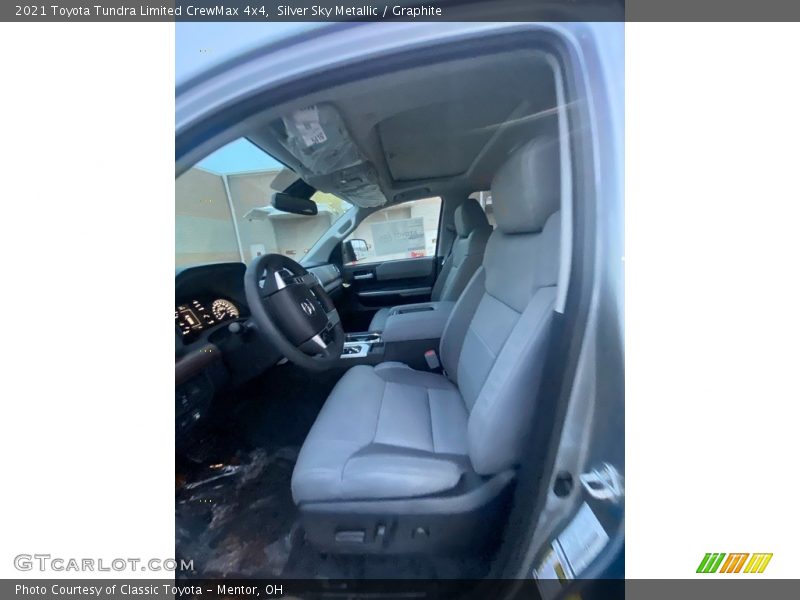Silver Sky Metallic / Graphite 2021 Toyota Tundra Limited CrewMax 4x4