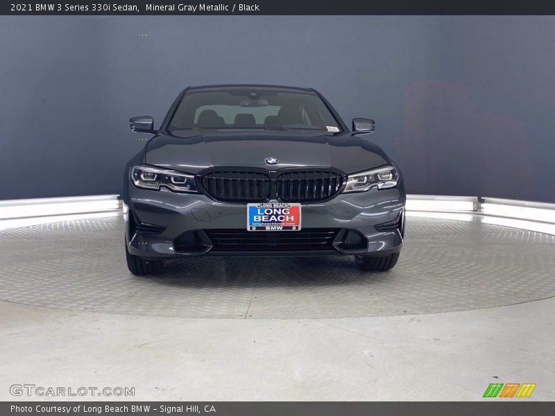 Mineral Gray Metallic / Black 2021 BMW 3 Series 330i Sedan