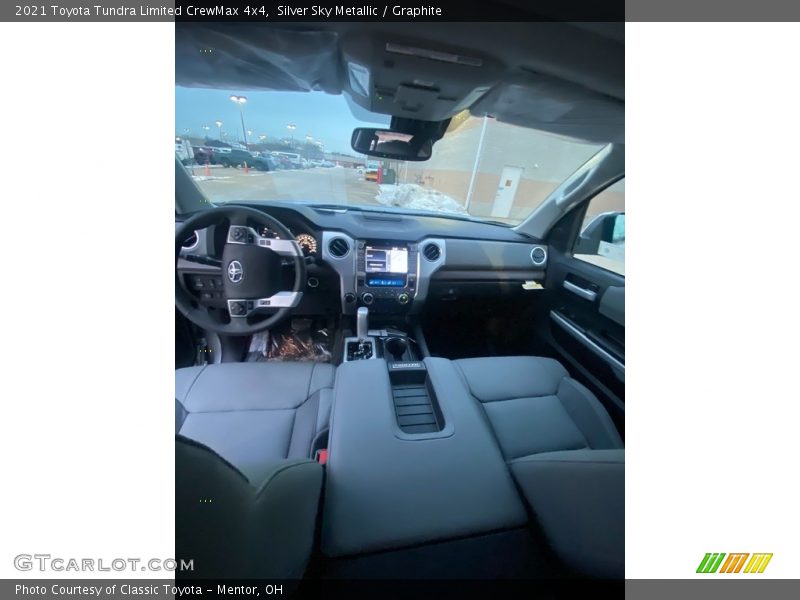 Silver Sky Metallic / Graphite 2021 Toyota Tundra Limited CrewMax 4x4