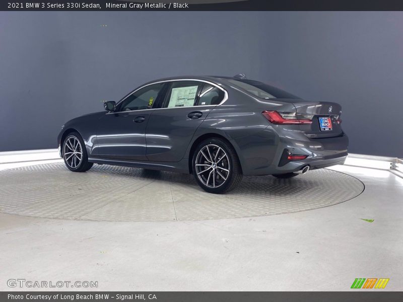 Mineral Gray Metallic / Black 2021 BMW 3 Series 330i Sedan