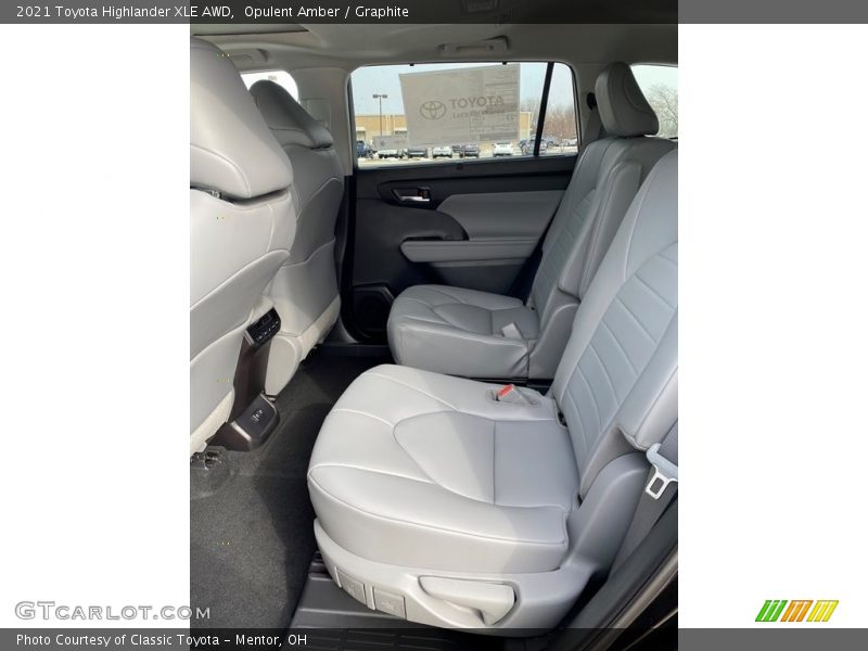 Opulent Amber / Graphite 2021 Toyota Highlander XLE AWD