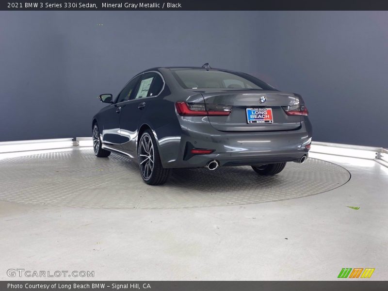 Mineral Gray Metallic / Black 2021 BMW 3 Series 330i Sedan