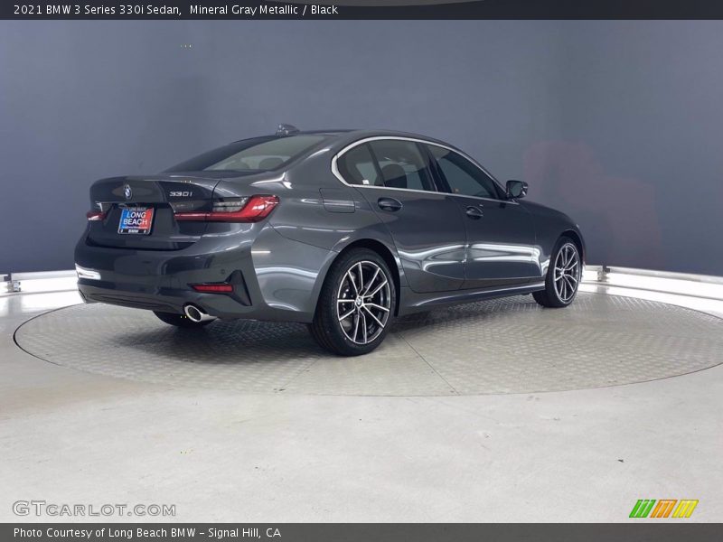 Mineral Gray Metallic / Black 2021 BMW 3 Series 330i Sedan