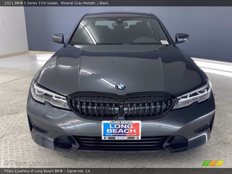 Mineral Gray Metallic / Black 2021 BMW 3 Series 330i Sedan