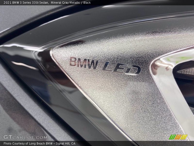 Mineral Gray Metallic / Black 2021 BMW 3 Series 330i Sedan