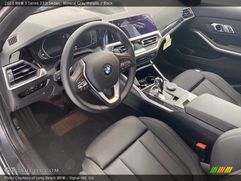 Mineral Gray Metallic / Black 2021 BMW 3 Series 330i Sedan