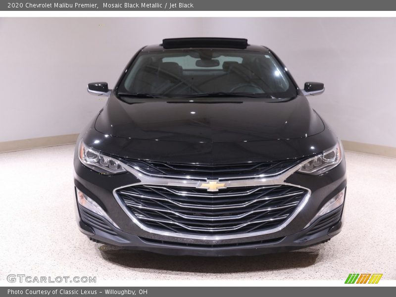 Mosaic Black Metallic / Jet Black 2020 Chevrolet Malibu Premier