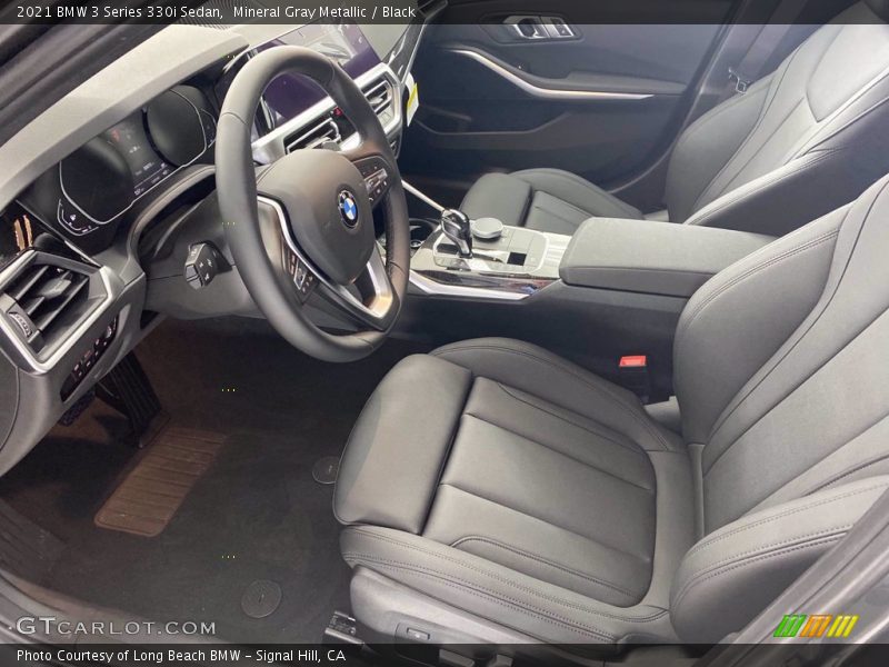 Mineral Gray Metallic / Black 2021 BMW 3 Series 330i Sedan