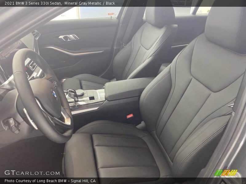 Mineral Gray Metallic / Black 2021 BMW 3 Series 330i Sedan