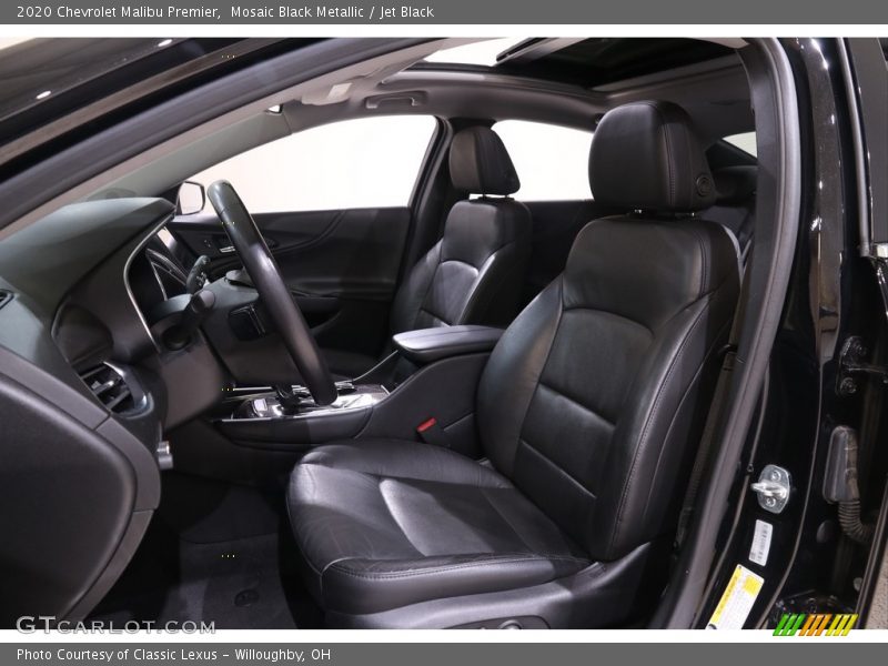 Mosaic Black Metallic / Jet Black 2020 Chevrolet Malibu Premier