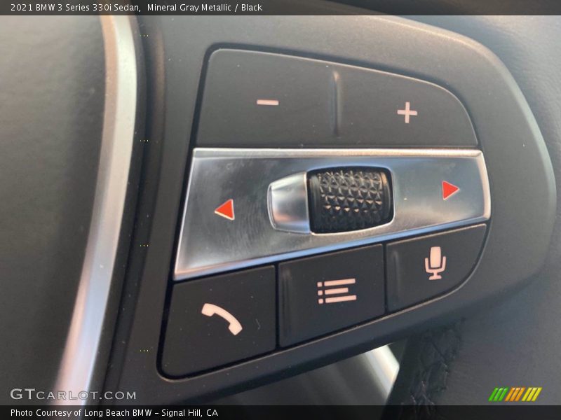 Mineral Gray Metallic / Black 2021 BMW 3 Series 330i Sedan
