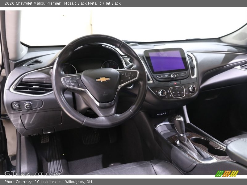 Mosaic Black Metallic / Jet Black 2020 Chevrolet Malibu Premier