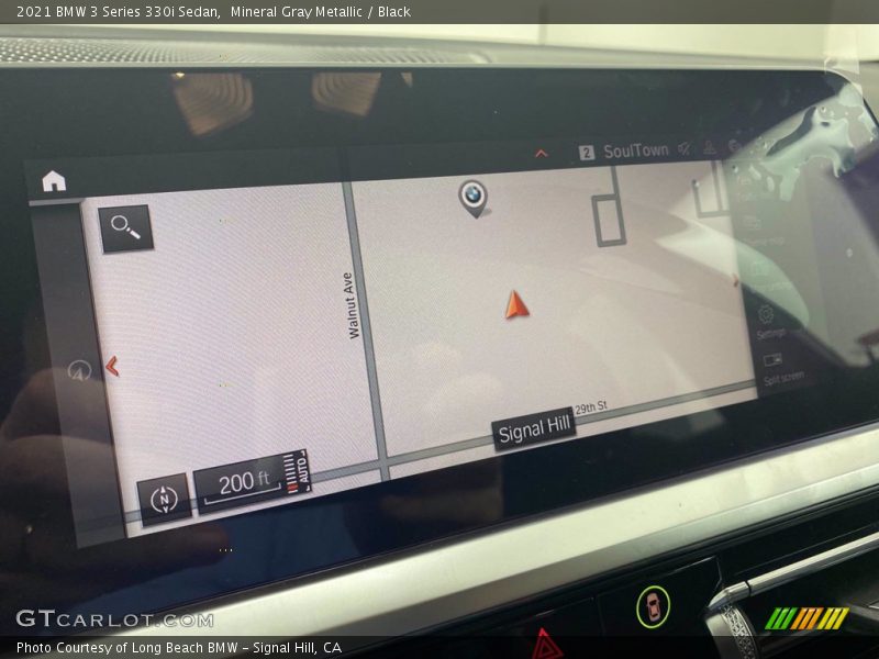 Mineral Gray Metallic / Black 2021 BMW 3 Series 330i Sedan