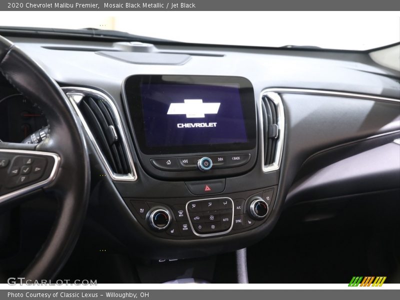 Mosaic Black Metallic / Jet Black 2020 Chevrolet Malibu Premier
