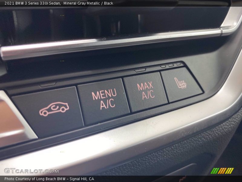 Mineral Gray Metallic / Black 2021 BMW 3 Series 330i Sedan