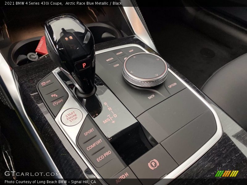 Arctic Race Blue Metallic / Black 2021 BMW 4 Series 430i Coupe
