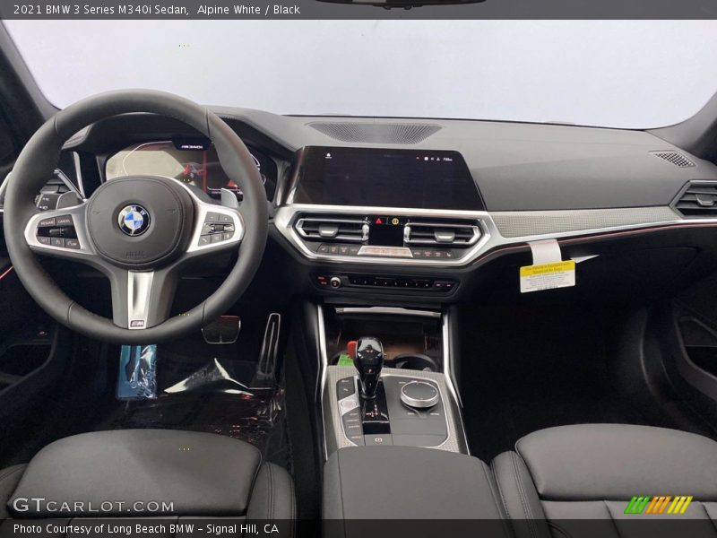 Alpine White / Black 2021 BMW 3 Series M340i Sedan