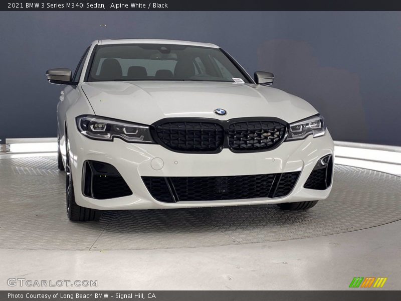 Alpine White / Black 2021 BMW 3 Series M340i Sedan