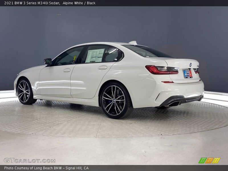 Alpine White / Black 2021 BMW 3 Series M340i Sedan