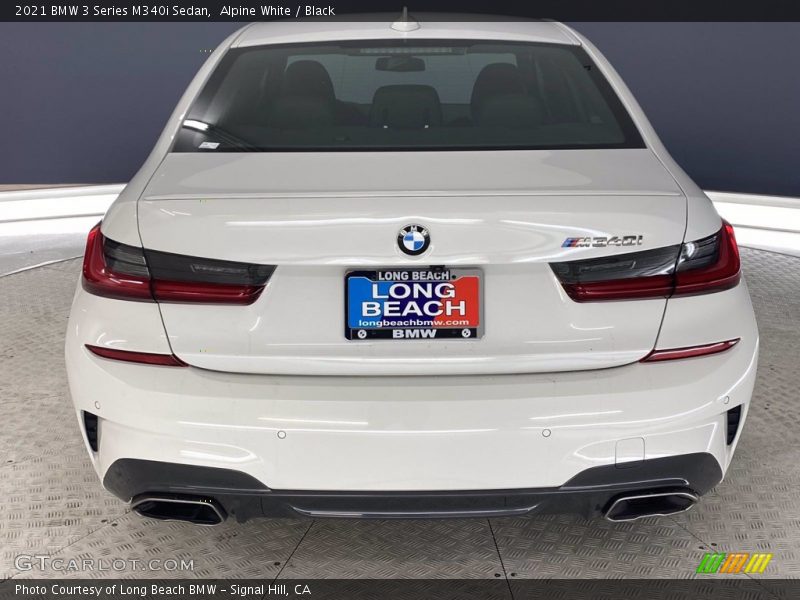 Alpine White / Black 2021 BMW 3 Series M340i Sedan