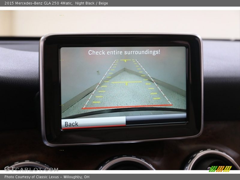 Night Black / Beige 2015 Mercedes-Benz GLA 250 4Matic