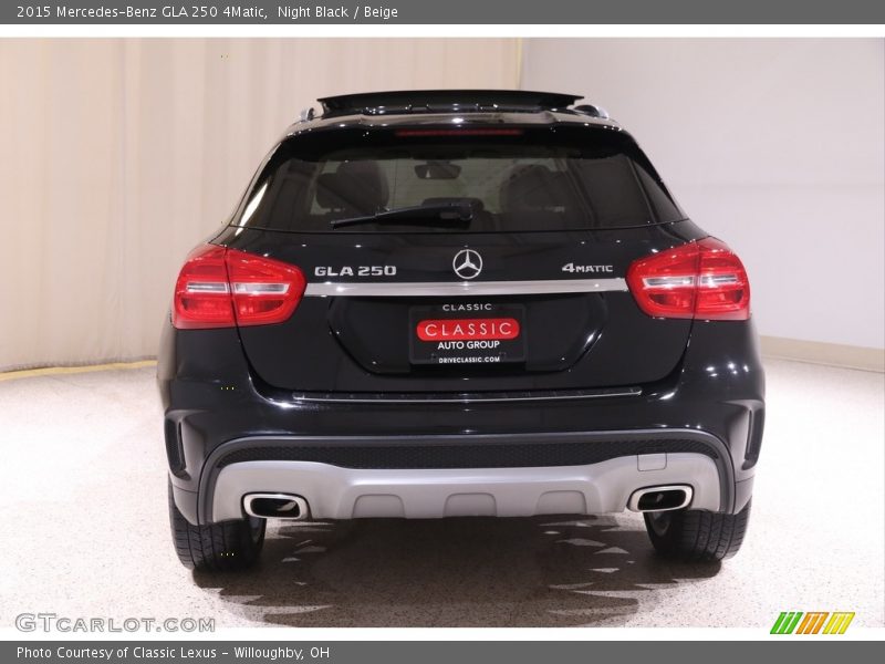 Night Black / Beige 2015 Mercedes-Benz GLA 250 4Matic
