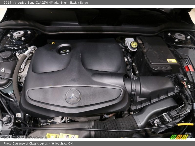 Night Black / Beige 2015 Mercedes-Benz GLA 250 4Matic