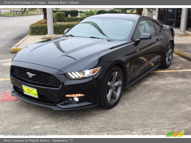 Shadow Black / Ebony 2016 Ford Mustang V6 Coupe
