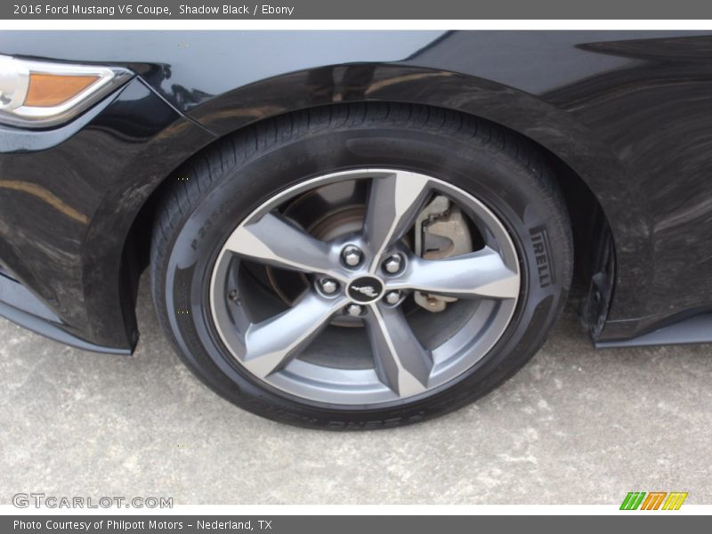 Shadow Black / Ebony 2016 Ford Mustang V6 Coupe