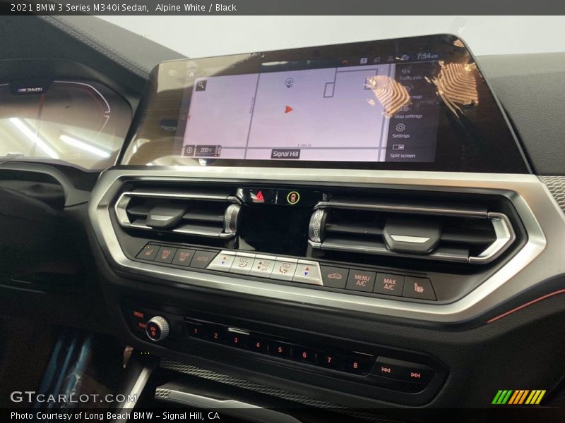 Alpine White / Black 2021 BMW 3 Series M340i Sedan