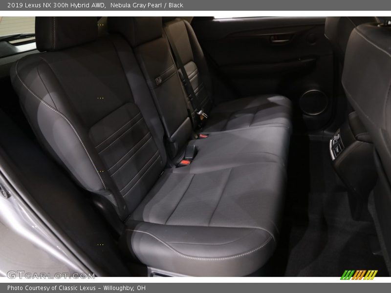 Nebula Gray Pearl / Black 2019 Lexus NX 300h Hybrid AWD