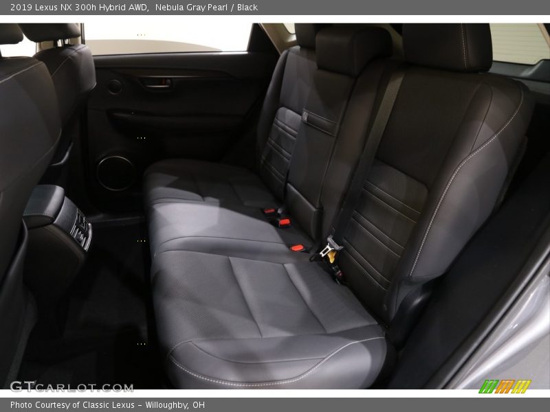 Nebula Gray Pearl / Black 2019 Lexus NX 300h Hybrid AWD