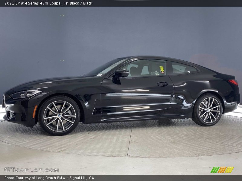 Jet Black / Black 2021 BMW 4 Series 430i Coupe