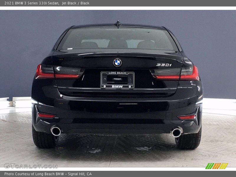 Jet Black / Black 2021 BMW 3 Series 330i Sedan