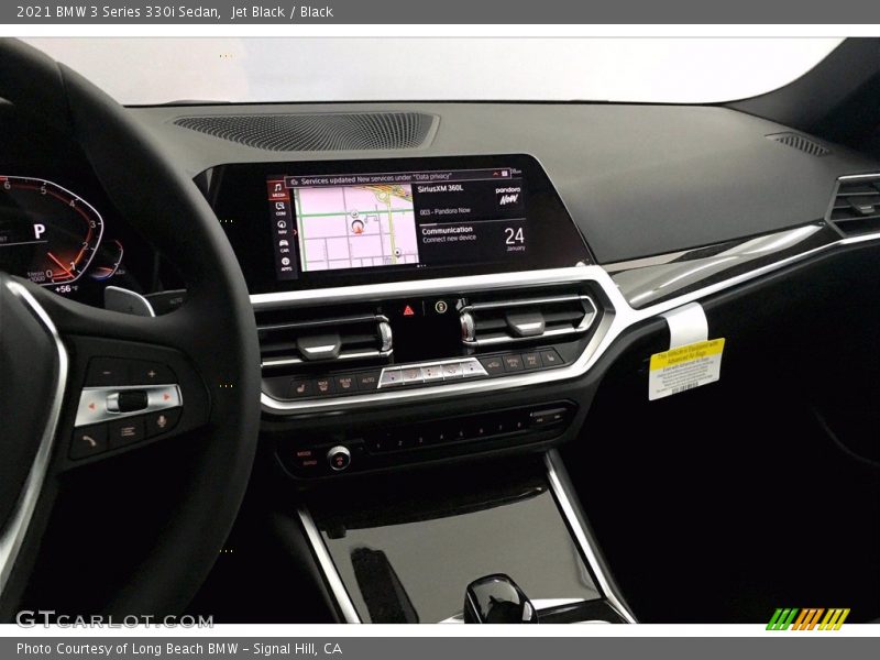 Jet Black / Black 2021 BMW 3 Series 330i Sedan