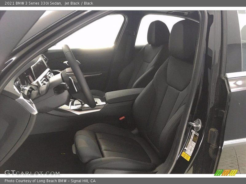 Jet Black / Black 2021 BMW 3 Series 330i Sedan