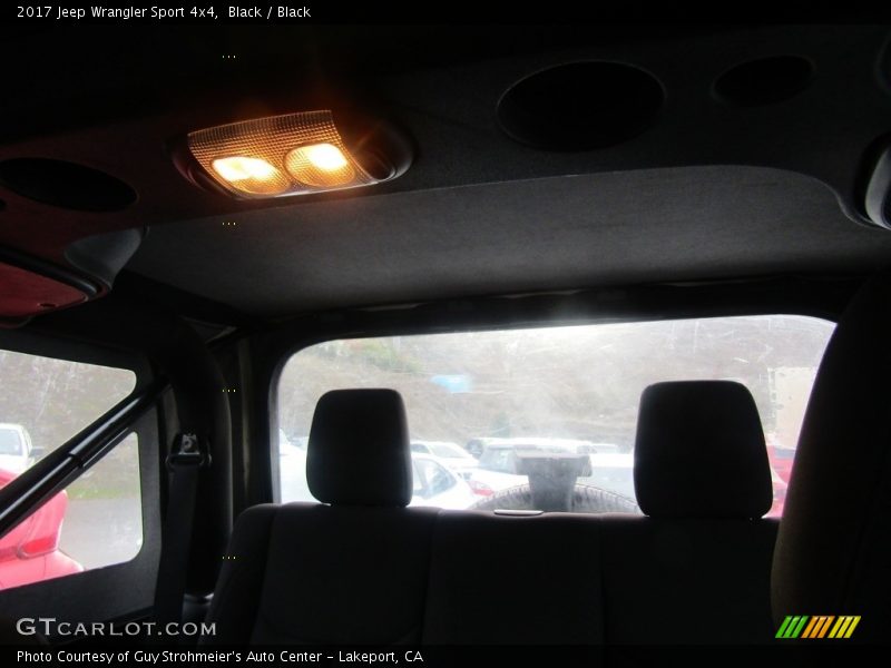 Black / Black 2017 Jeep Wrangler Sport 4x4