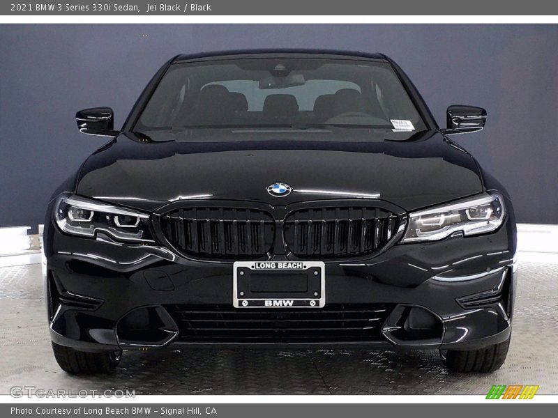Jet Black / Black 2021 BMW 3 Series 330i Sedan