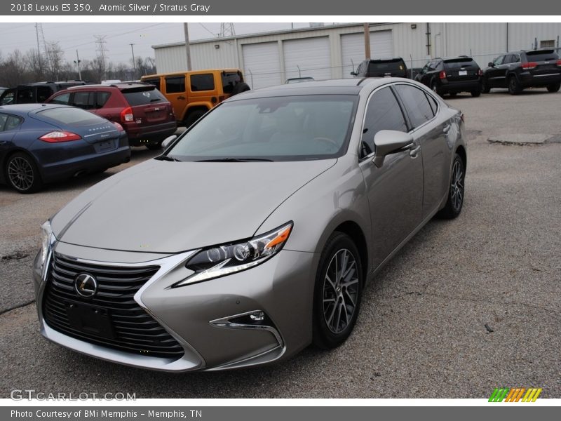 Atomic Silver / Stratus Gray 2018 Lexus ES 350