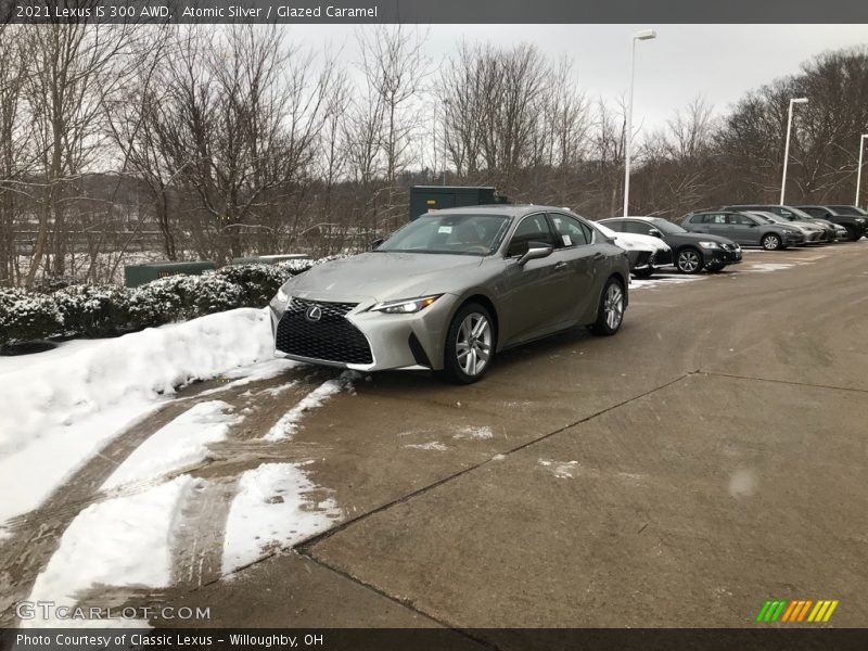 Atomic Silver / Glazed Caramel 2021 Lexus IS 300 AWD